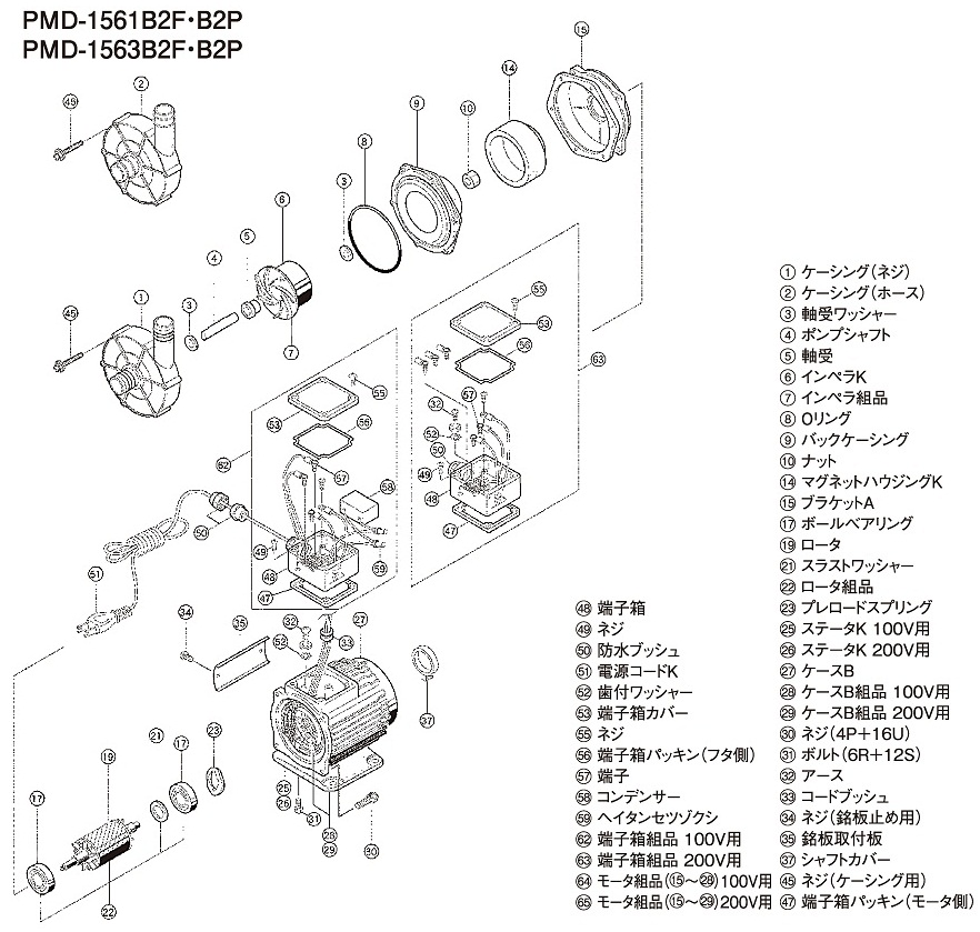 マグネットポンプ（小型）（PMD）