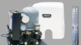 イワヤポンプ(三相電機) 深井戸用ジェット　新品、未使用 イワヤポンプ 4J26B4 砲金ジェット (400W用) 吸上高さ26m : アクアース