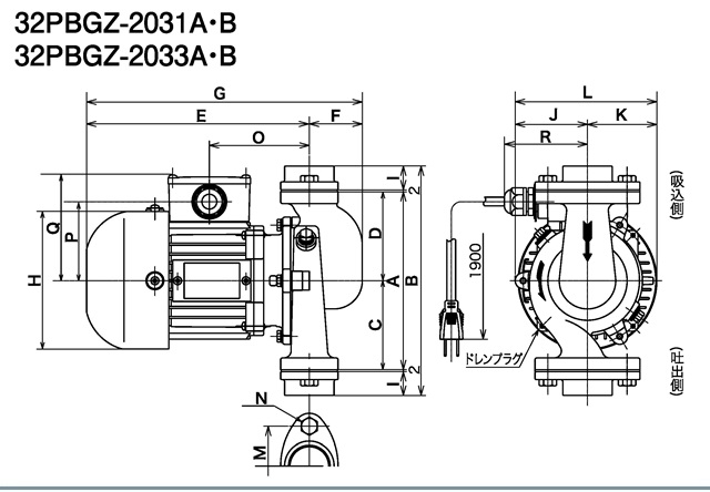 保障 三相電機 循環ラインポンプ 砲金製 20PBGZ-531B ラインポンプ 循環ポンプ 給湯器 エコキュート ソーラー ソーラーシステム チラー  クーリングタワー 熱交換器 電気温水器 給湯 温水循環ポンプ 温水ポンプ 給湯加圧ポンプ 給湯加圧器 ボイラー 冷却水 冷却塔